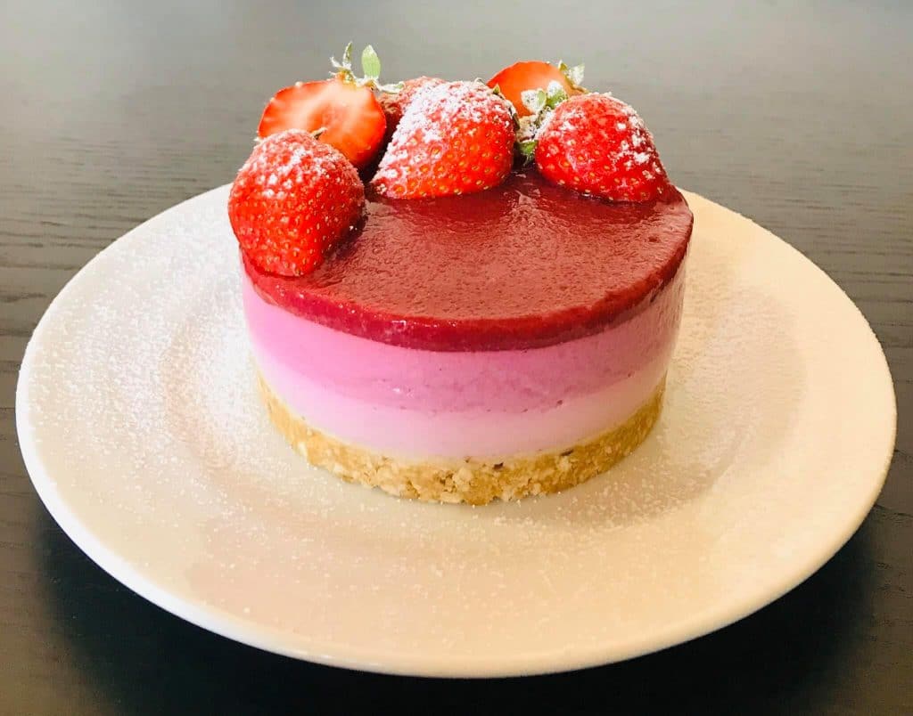 Cheesecake light alle fragole