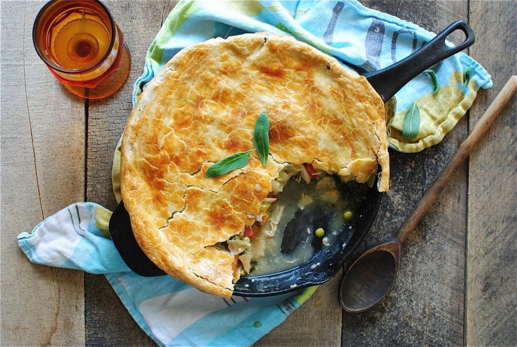 Chicken Pot Pie with Butternut Squash