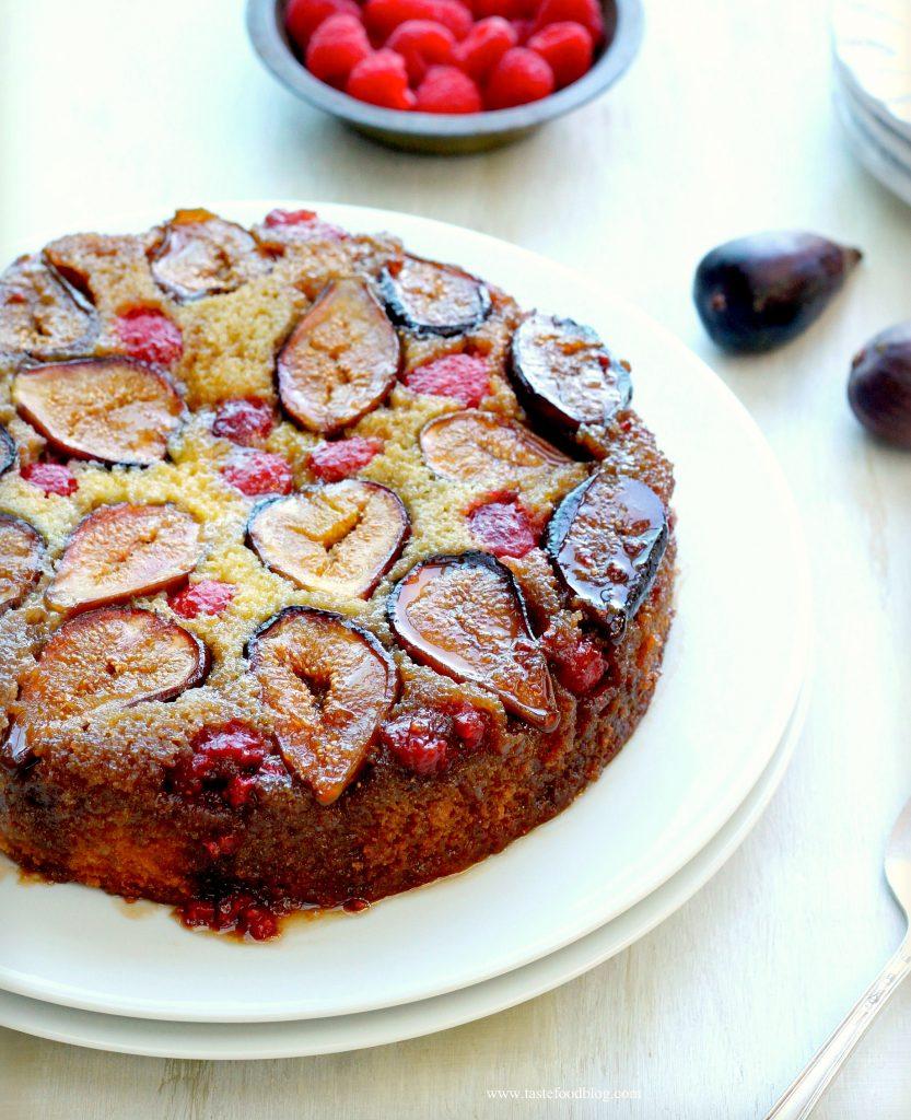 Goat Cheese & Fig Cake w/Fig Mascarpone