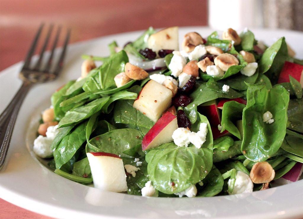 Pear, Arugula, and Pancetta Salad