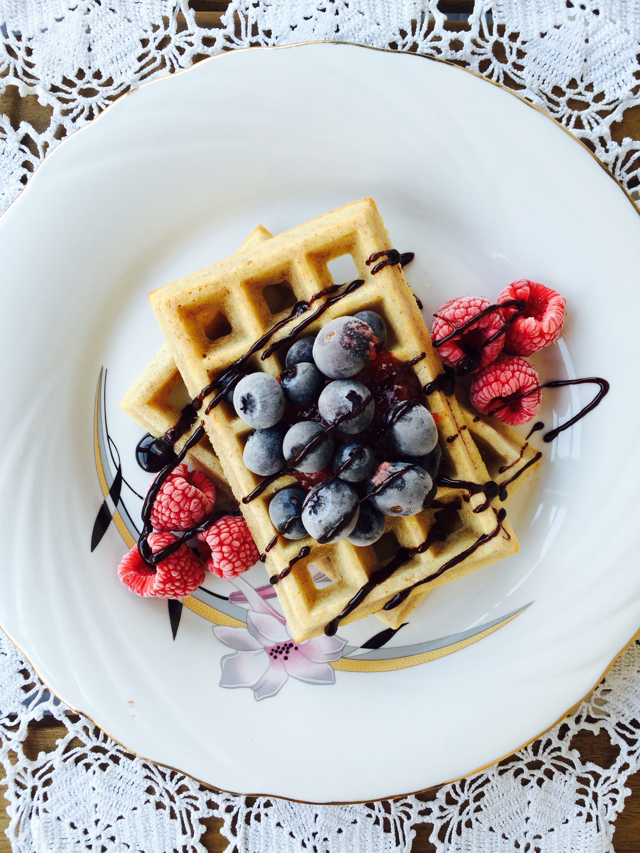 ViviLight » Waffle integrali Light : ricetta con cottura in forno