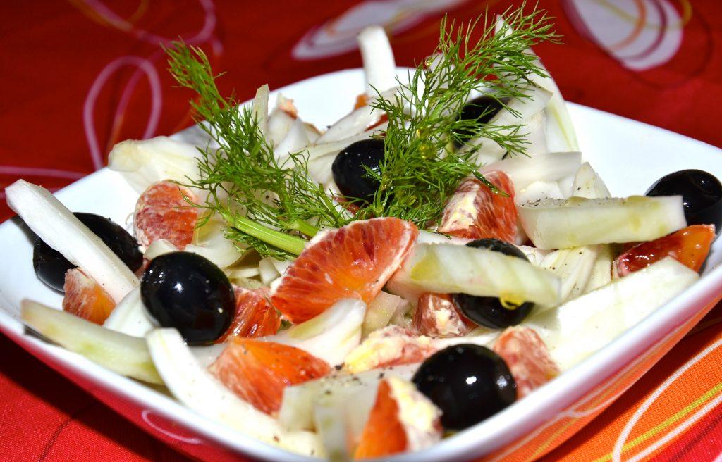 Insalata di finocchi e arance