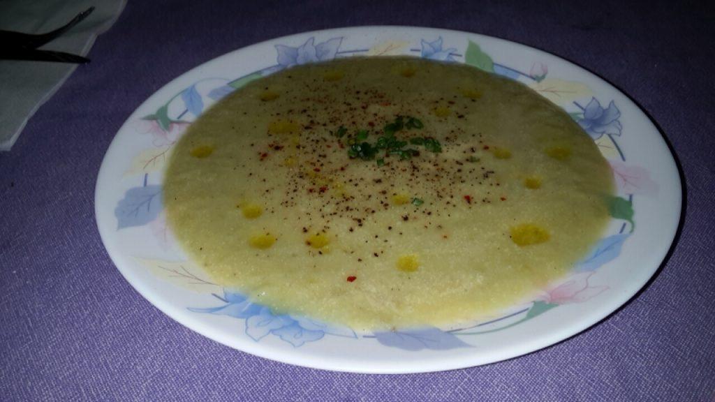 Vellutata di porri e patate