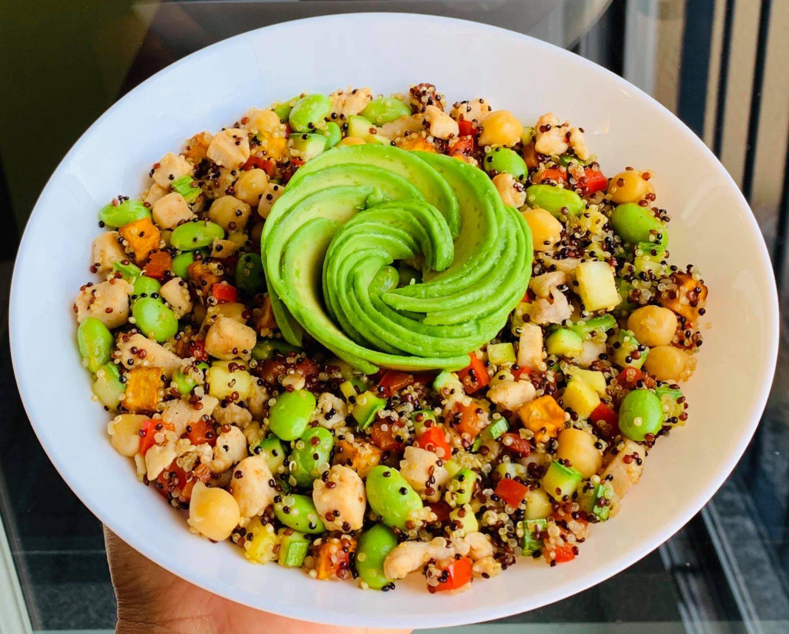 Insalata Di Quinoa Con Verdure Ceci E Pollo Vivilight 9261