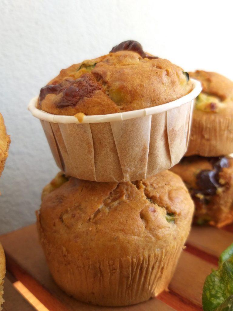 MUFFIN SALATI ZUCCHINE E SOTTILETTA LIGHT