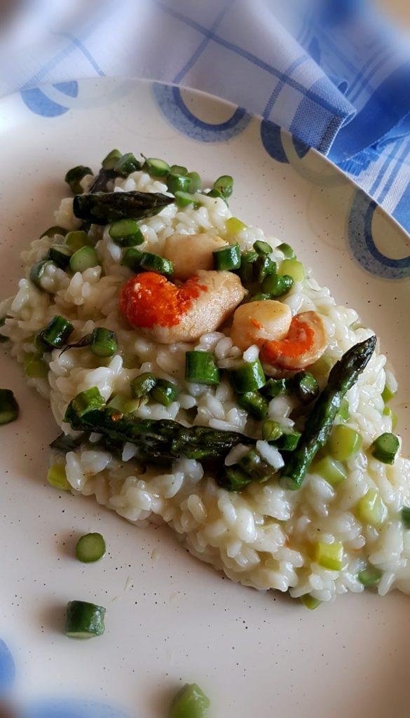 Risotto Asparagi e Capesante